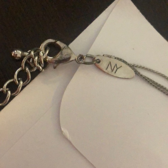 Necklace blue/green beads. - Picture 2 of 5